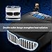 ERTXGBA Laptop Cooling Vacuum Fan External Silent Ice Notebook Cooler Digital Display Adjustable Smart Model Cooler
