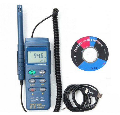 GOWE Temperature and Humidity Recorder Hygrometer Datalogging