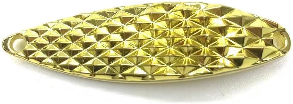 30-Piece Long-Casting Metal Full Diamond Viper Spinner Spoon Lure - Artificial Hard Bait Metal Jig Freshwater & Saltwater Universal Fishing Tackle 2Colors 1/8oz -3/4oz