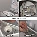 Updated W10780048 Washer Suspension Rod Kit by Snlazp - Replacement for Whirlpool Ken-more Admiral May-tag Washing Machine - Replaces ATW4675YQ1 WTW4800XQ4 WTW4800XQ1 (Pack of 4)