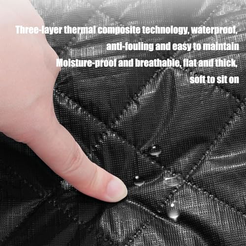Grande couverture de pique-nique anti-humidité tapis plage pliable épais - 5