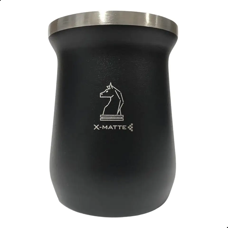 Cuia Térmica Mate Chimarrão Tererê De Aço Inoxidável Café Erva X-Matte