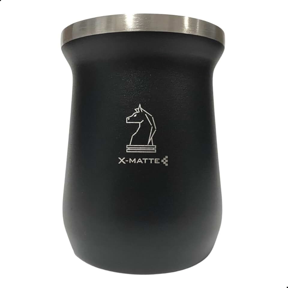 Cuia Térmica Mate Chimarrão Tererê De Aço Inoxidável Café Erva X-Matte