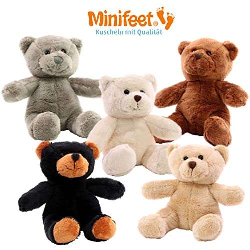 Minifeet Bär Ben - Das Zauberhafte Kuscheltier für jeden Anlass, ob Weihnachten, Geburtstage, Jubiläen oder andere Feste
