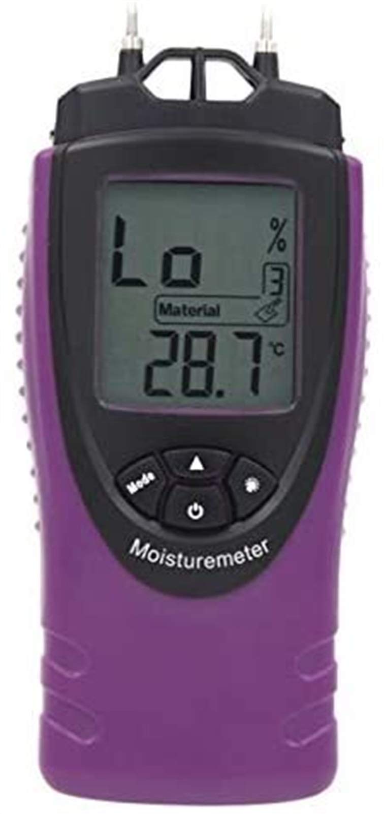 Profesjonalny Handheld Cyfrowy Wilgotność Wilgotności Tester do drewna Beton Materiałów Budowlanych Materiały, Wyświetlacz LCD