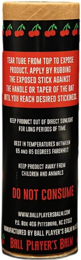 BALL PLAYER'S BALM CHERRY SCENTED BAT TACK