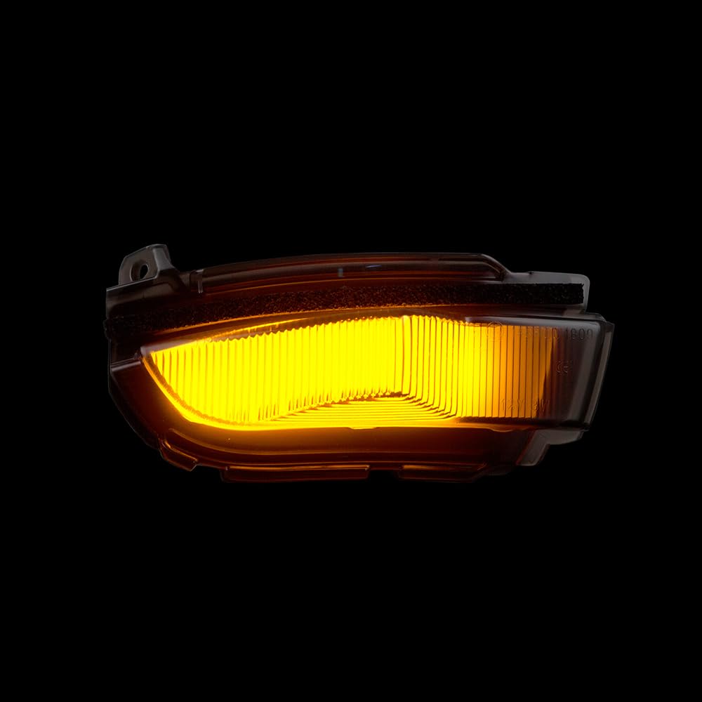2 szt. Kierunkowskaz w lusterku bocznym migacz + DRL do zbiornika niestandardowy wzrost pojemny DAIHATSU Thor niestandardowe światło jazdy dziennej(Smoked lens)