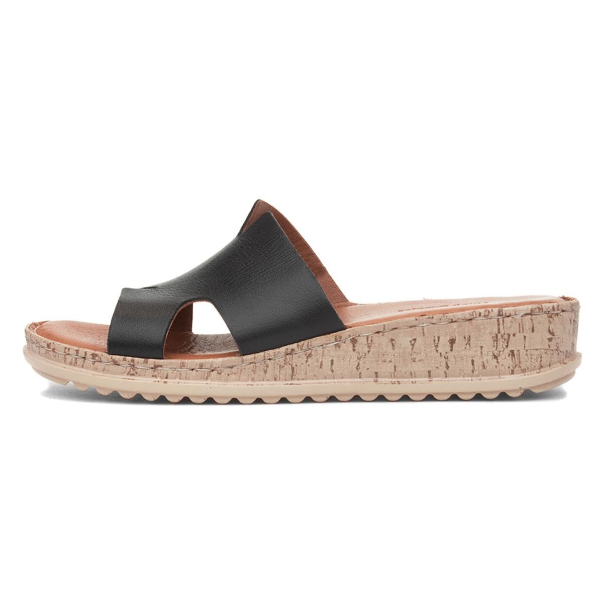 Hush Puppies Female Eloise Mule Sandal, Black, 6