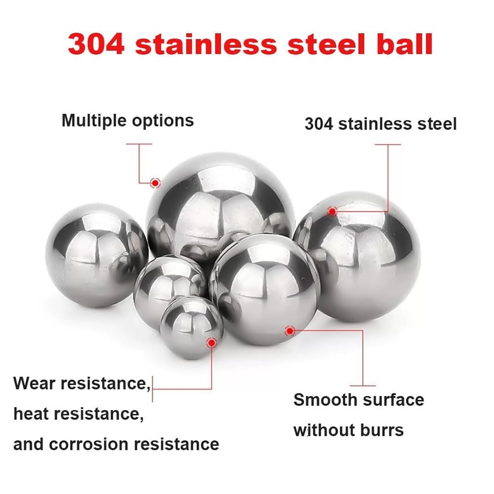 500 Bolas De Acero, Rodamientos De Bolas De Acero De 2-4 Mm, Multifuncionales Y Universales.(3.175mm(500pcs))