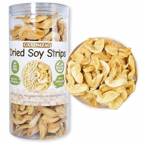 Dried Tofu Skin Strips - Handmade Chinese Dried Soy Strip,
