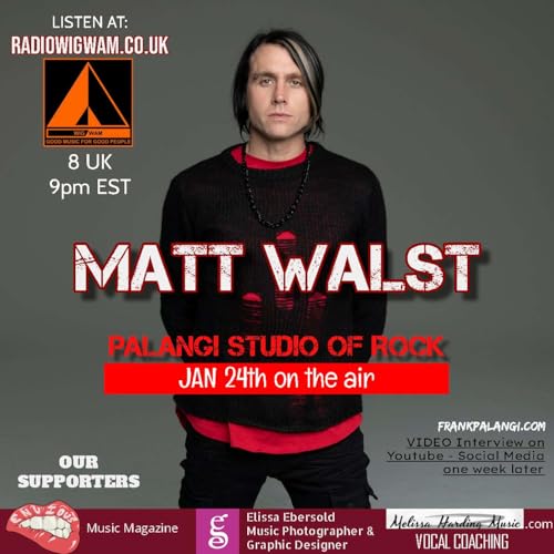 Chat with Three Days Grace's Matt Walst on Palangi's Studio of Rock