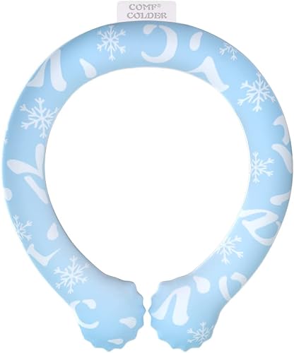 Comfcolder - Enfriadores de cuello reutilizables para climas extremadamente calurosos en verano, enfriamiento por calor, anillo de enfriamiento de