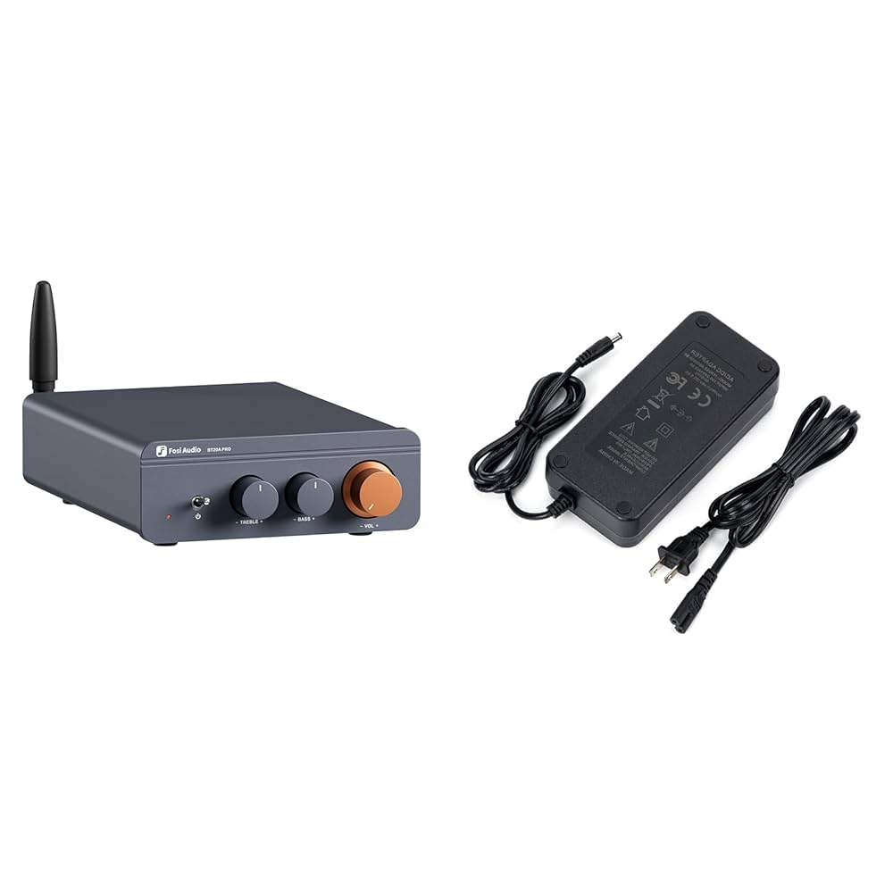 アンプ Fosi Audio BT20A Pro 300W x2 TPA3255 Amazon.com: Fosi Audio BT20A Pro Bluetooth 5.0 Amplifier