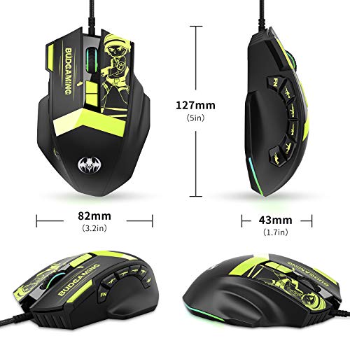 MKORMK GM28 PC Wired Gaming Mouse - Image 6