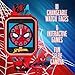 Accutime Marvel Spider-Man Red Educational Touchscreen Smart Watch Toy for Boys, Girls, Toddlers - Selfie Cam, Learning Games, Alarm, Calculator, Pedometer, and More (Model: SPD4588AZ)