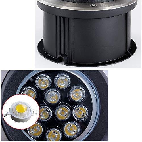 Angle d'éclairage extérieur LED spot orientable 12W étanche pour luminaire de sol - 6