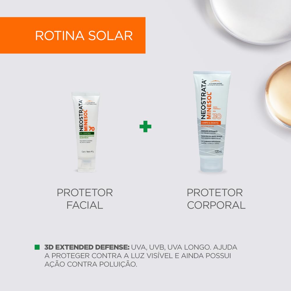 Hoje é o melhor dia para comprar  Minesol Corpo & Rosto Protetor Solar Fluido Hidratante, Neostrata  com aquele preço maroto! Promoção! Aproveite a oferta! 8