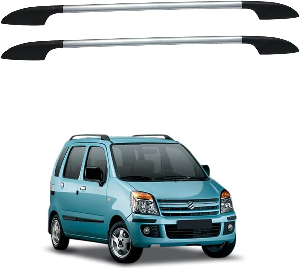 SHOPONE CAR ROOF Rail for Maruti Suzuki Wagon-R 2019 Sliver