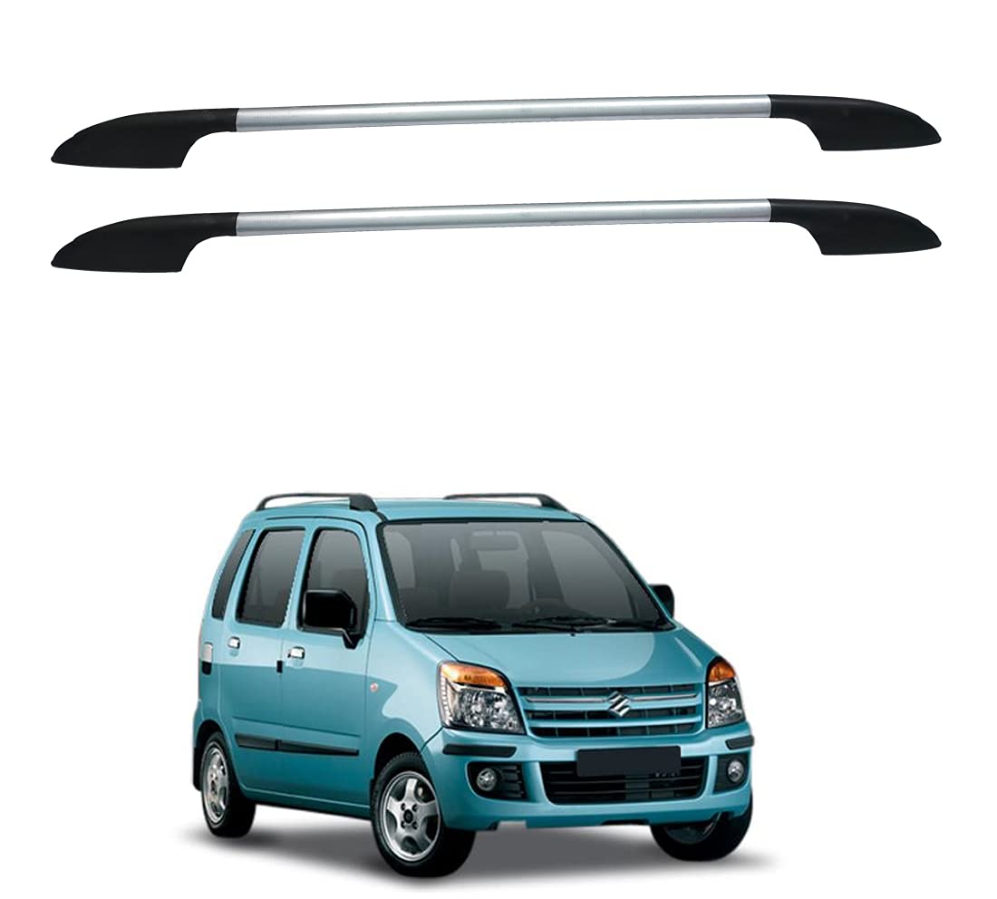 SHOPONE CAR ROOF Rail for Maruti Suzuki Wagon-R 2019 Sliver
