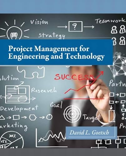 Pearson BLACK & WHITE ILLUSTRATIONS, FIGURES Project Management For Engineering And Technology cover