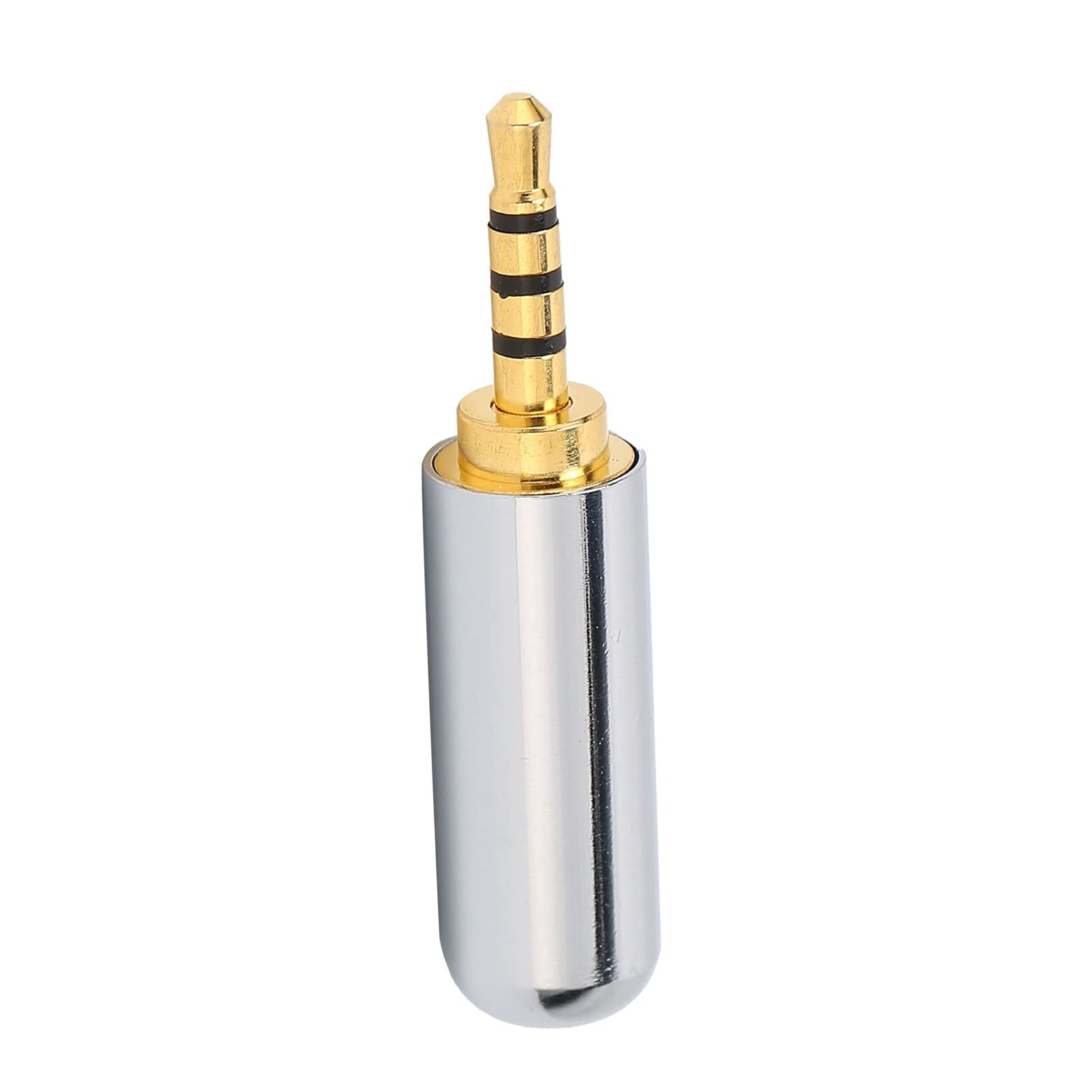 80 connettori stereo per cuffie da 2,5 mm, per prodotti digitali, design portatile e sottile, compatibili con lettori MP3 e smartphone, in metallo, facili da trasportare