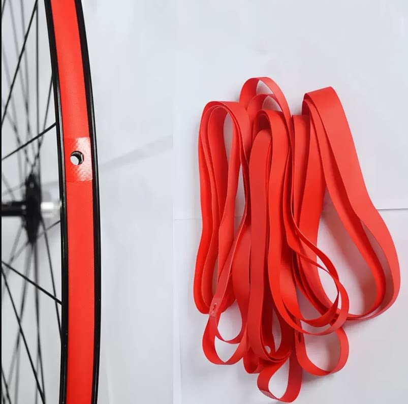 Yosoo 4Sizes 2PCS/Set Tire Inner Tube Pad PVC Inner Tube Tyre Pad Liner Tire Rim Tape (26inch)