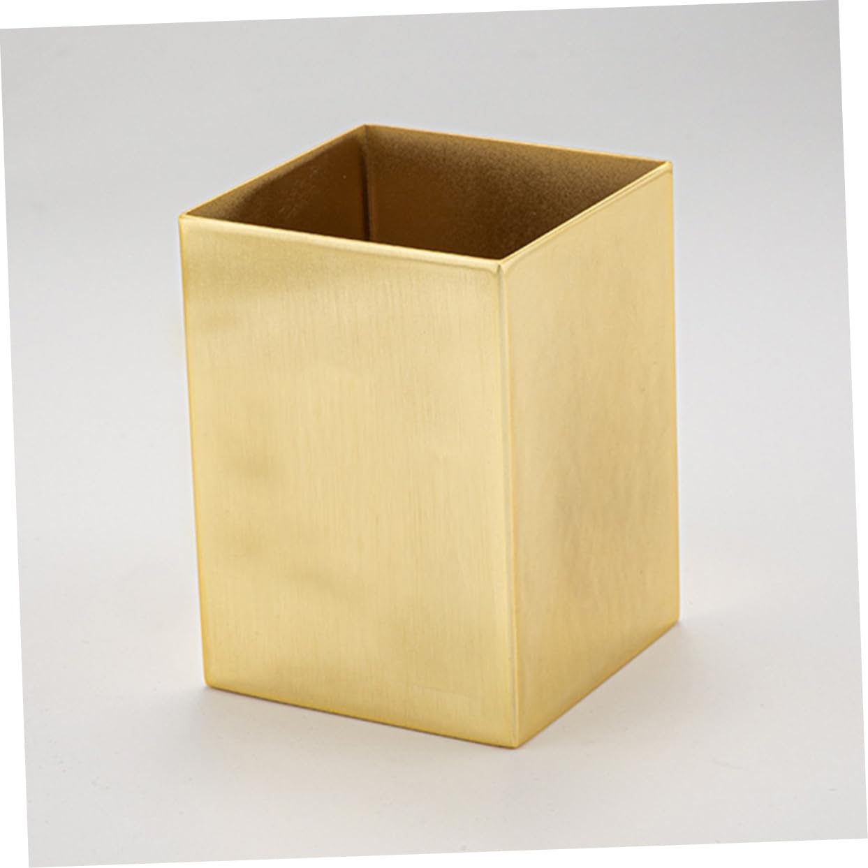 VILLCASE Porta Lápices y Brochas De Maquillaje Organizador De Escritorio Contenedor De Bolígrafos Acero Inoxidable