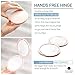 Magnifying Compact Mirror for Purses, 1x/10x Magnification – Double Sided Travel Makeup Mirror, 4 Inch Small Pocket or Purse Mirror. Distortion Free Folding Portable Compact Mirrors (Millennial Pink)