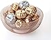 Nifty Solutions 7511COP Double Wall Mesh Decorative and Fruit Bowl, Large, Copper