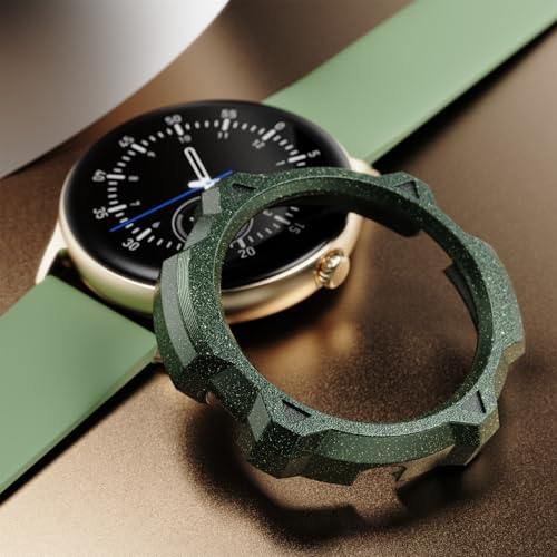 Image of Fire-Boltt Phoenix Pro SNAP3D Case - Set Your Style Free | 11 Colors, Textured Finishes & Premium Snap-On Fit | Customize Your Phoenix Pro Smartwatch (Green)