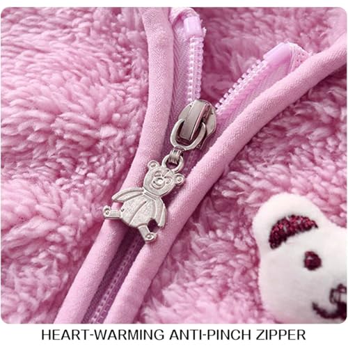 Image of NAMAN Soft Fleece Hooded Long Sleeve For New Born Baby Winter Wear Keep Warm Baby Clothing Sets ||For Baby Boys and baby Girls Unisex Suit Infant Clothes First Gift.