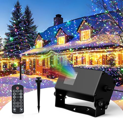 Star Laser Light Projector Outdoor, AIRIVO RGB 3 Colors 7