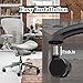 Office Chair Caster Wheels Replacement, 2.36
