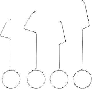 4 Stück Türöffnungswerkzeug,Edelstahl Verschlussstift,lockpicking Set