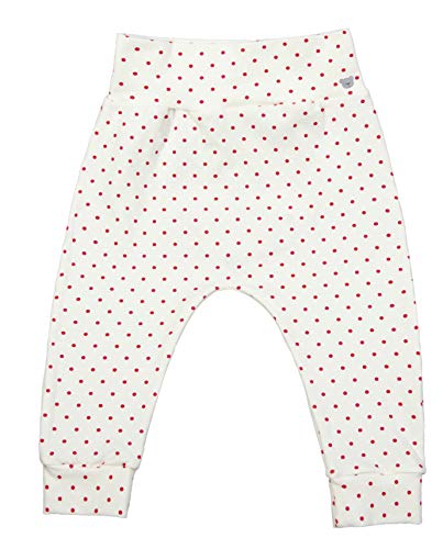 Saruel Bordado (Cos Alto), Batistela Baby, Poa Off W. C/ Vermelho, M