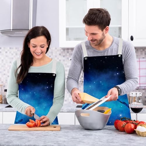 Tablier de serveuse multicolore pour restaurant et nettoyage
