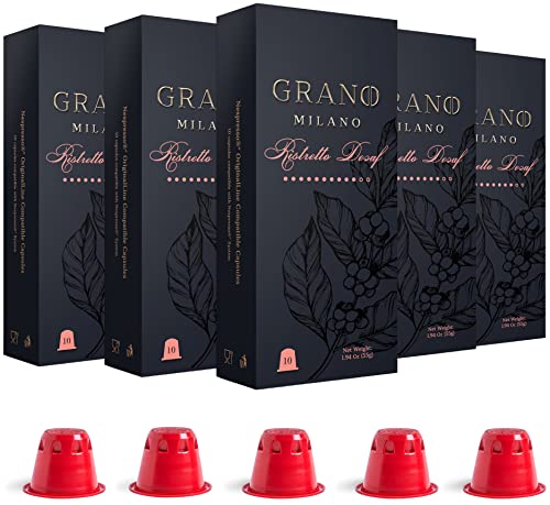 Grano Milano Ristretto Decaf Coffee Pods