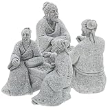 Petites figurines pour bonsaï : décoration idéale pour la mousse, les plantes succulentes, les micro-paysages, les mini-jardins, etc. accessoires de jardin décoratifs