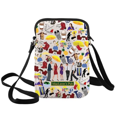 BWWKTOP Marshall Crossbody Bag Marshall and Lily & Robin Fans Gifts Ted Mosby Shoulder Bag Barney Stinson Fans Gift