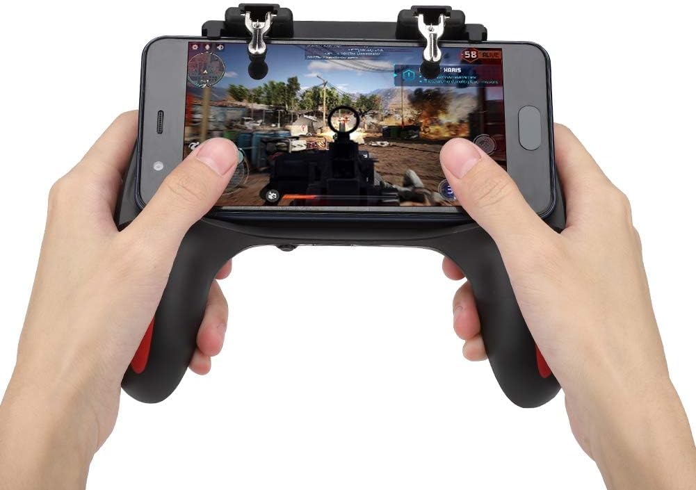 Controller di Gioco per Smartphone, Controller di Gioco Doppio per Telefono Cellulare con Ventola, 5000 mAh