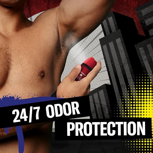 Image of Old Spice Aluminum Free Body Deodorant Dry Body Spray for Men, 24 /7 Freshness & Lasting Scent, 24 /7 Sweat & Odor Protection, Smell Like a Hero, Batman, Black Cherry & Nightfall Scent, 5.1 oz