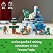 LEGO Minecraft The Frozen Peaks 21243, Cave Mountain Set with Steve, Creeper, Goat Figures & Accessories, ICY Biome Toy for Kids Age 8 Plus Years Old