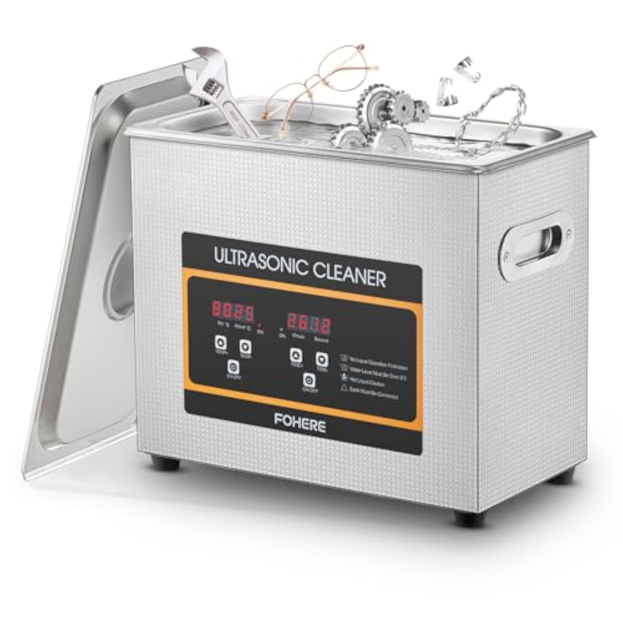 3.2L Ultrasonic Cleaner with Heater and Timer