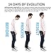 Comezy Back Posture Corrector for Women ＆ Men - Powerful Magic Stickers Adjustable Clavicle Back Brace - Providing Pain Relief From Neck, Back and Shoulder( Universal )