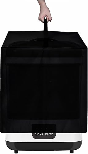 Miniatura 7 de AF-WAN Tapa antipolvo para esterilizador y secadora de biberones todo en uno de Dr. Brown (gris plateado) Plata Gris,Negro