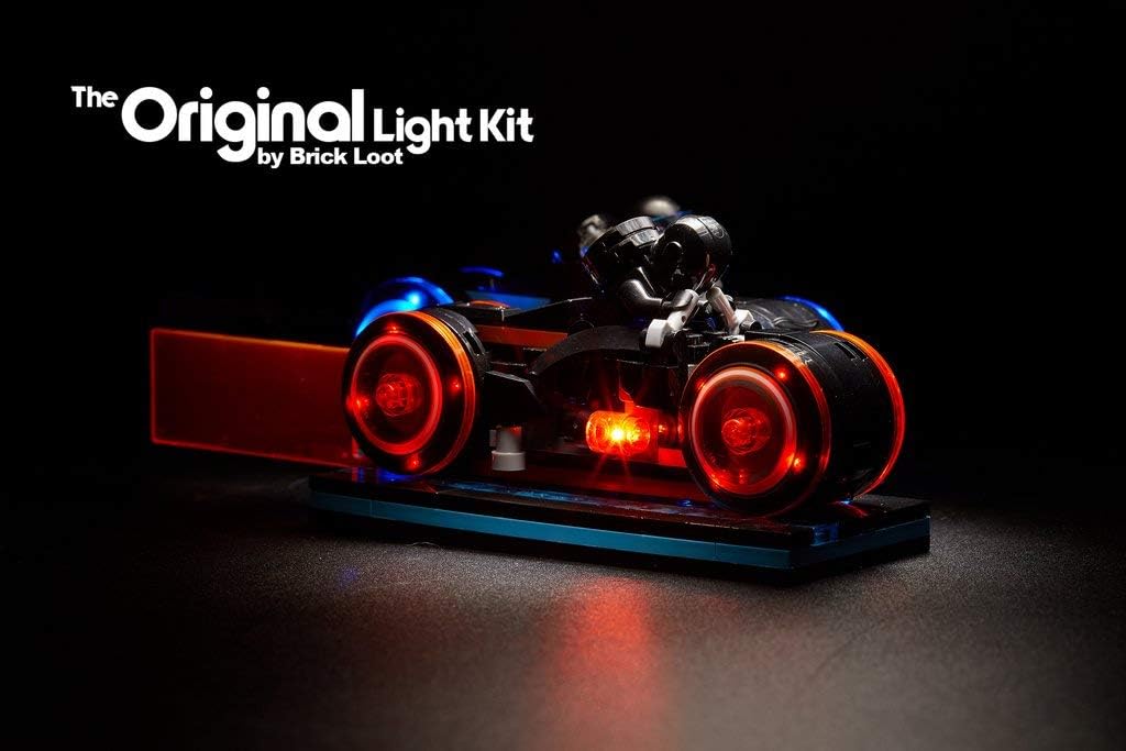 Brick Loot Original Deluxe LED Lighting Kit for Lego Disney Tron Legacy Set 21314, Lego Set NOT Included, USB Powered Lights Compatible with Lego Model Kits and Toy Sets, for Adults & Kids Age 12+