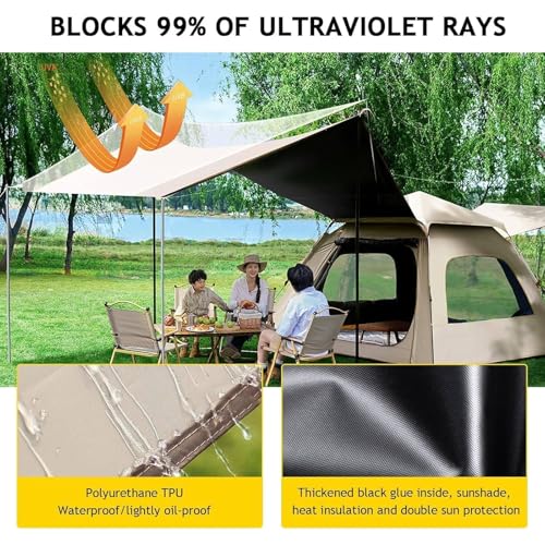 Carpa Pop Up Portátil Ligera para Camping y Playa miniatura 3