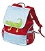 Sigikid Rucksack, Krokodil Mochila infantil, 28 cm, 10.752 liters, Rojo (Rot)