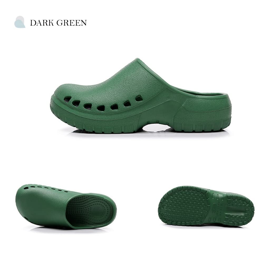 Mens Crocs Red Men's Clogs Shoes Gardening Nursing Hospital Slip