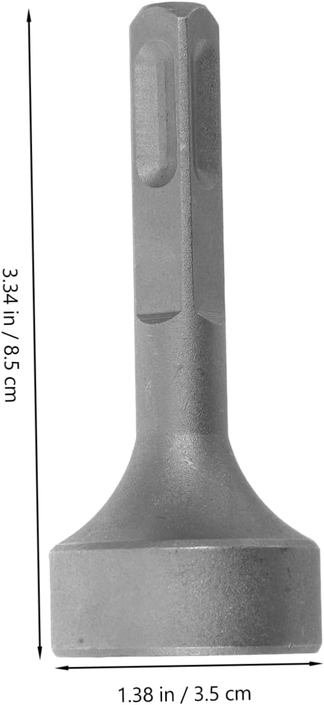 Plus Ground Rod Driver Adapter for Heavy Duty Steel Drill Bit for Ground Rod Installation Compatible with Rotary Hammer Tools Multipurpose and